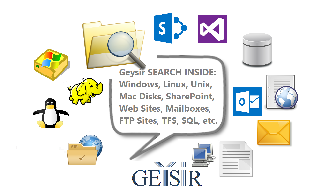 Geysir Supported Data Sources